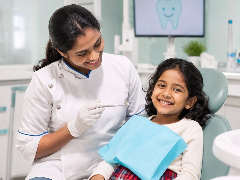 Child's first dental visit