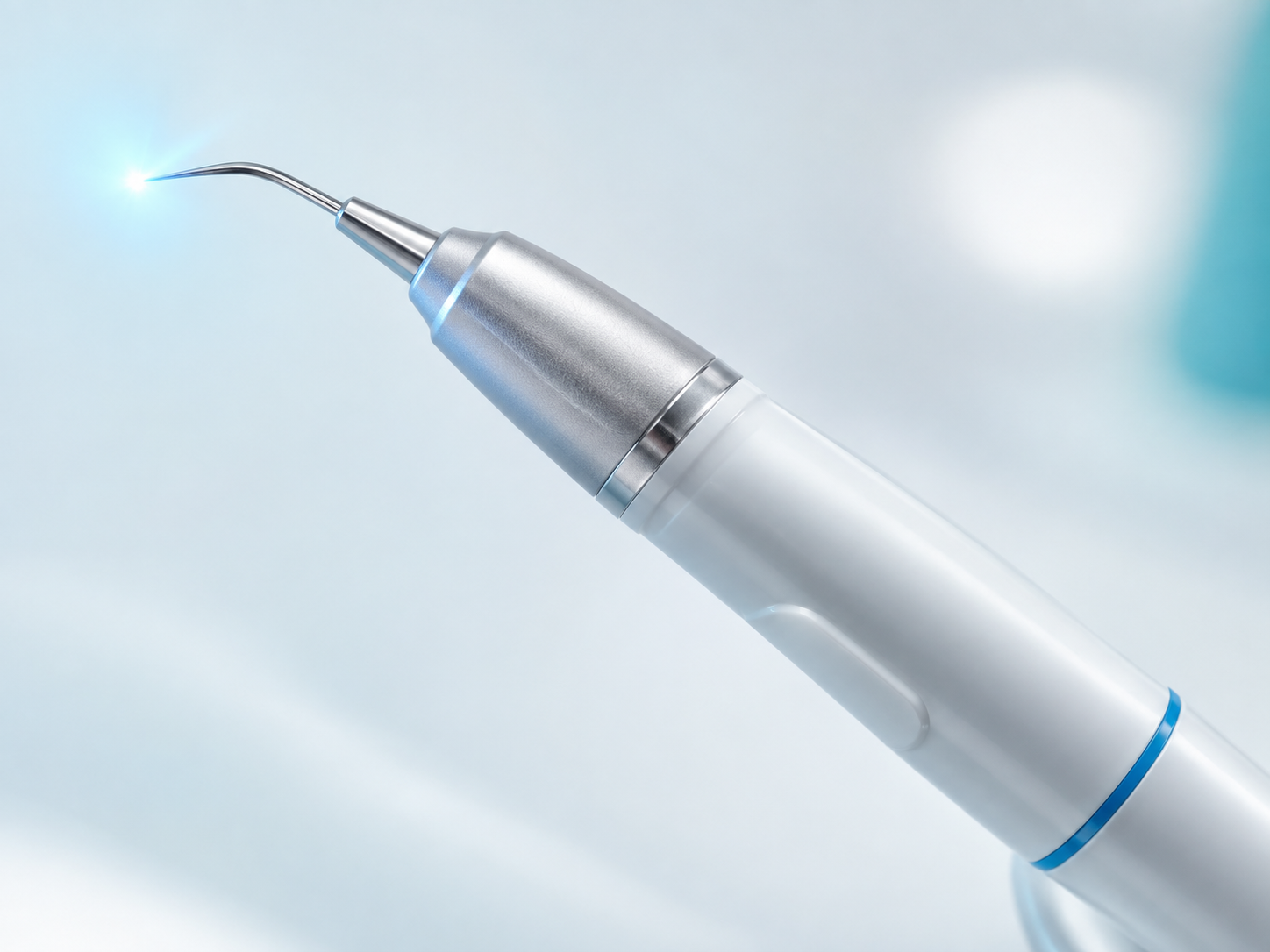 Dental diode laser handpiece used for LANAP gum regeneration procedure